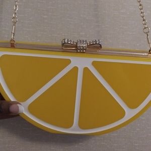 Lemon Shaped Clutch